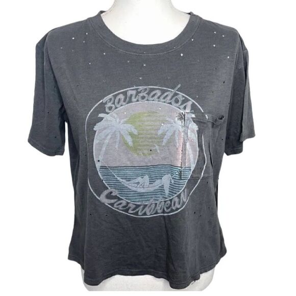 Mate the Label Distressed Tee - Picture 1 of 5